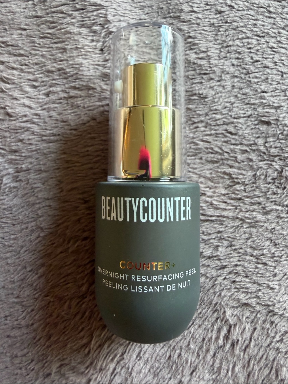 beautycounter travel size overnight resurfacing peel